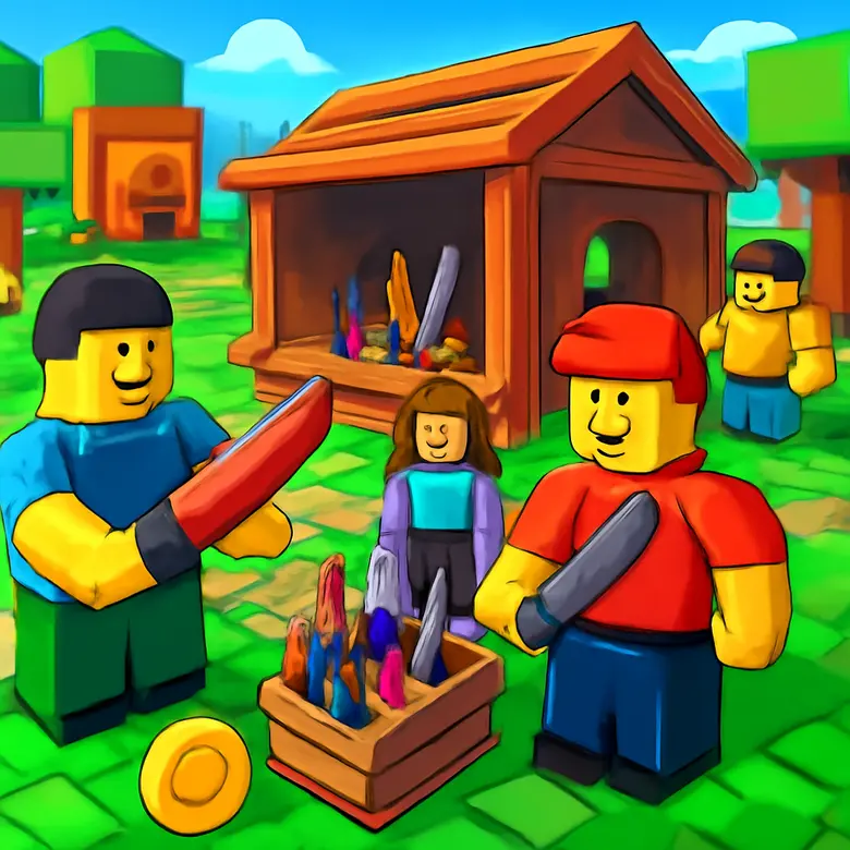 My Knife Farm Roblox -- Guides, Codes & Tips illustration - All My Knife Farm Guides & Articles