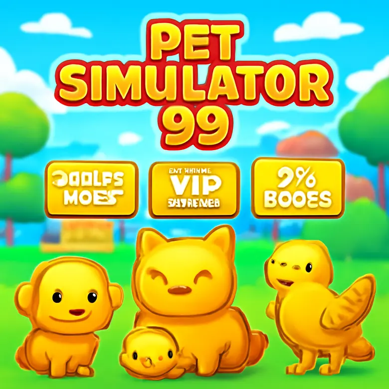 Pet Simulator 99 game pass shop showing VIP Pass and Lucky pass options