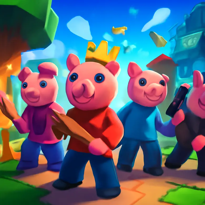 Piggy Tier List (March 2026) - Best Skins Ranked gameplay illustration - S Tier &mdash; Best Skins in Piggy