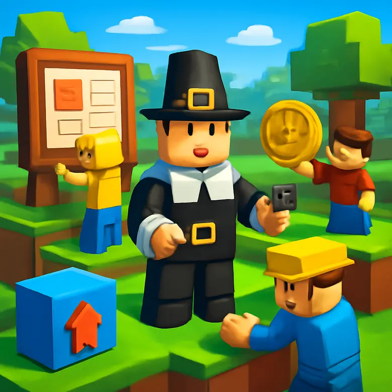 Pilgrammed on Roblox: Guides, Codes & Comparisons illustration - Pilgrammed Articles on Earnaldo