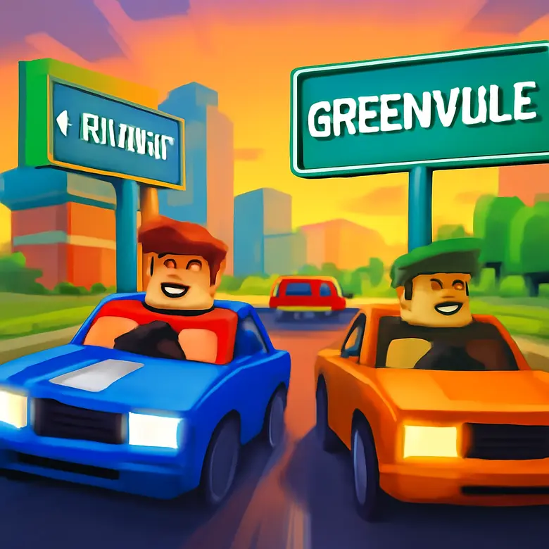 Roanoke vs Greenville in 2026: Which Roblox Driving RP Game Deserves Your Time? gameplay illustration - Quick Stats: Roanoke vs Greenville at a Glance in 2026