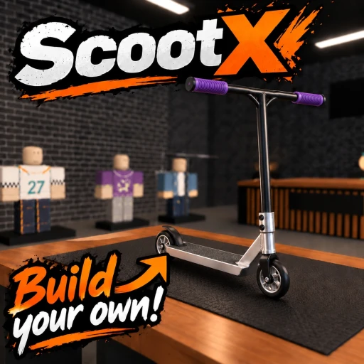 ScootX Build & Ride Roblox game