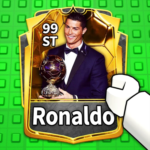 Soccer Card Collection Roblox game with soccer player cards