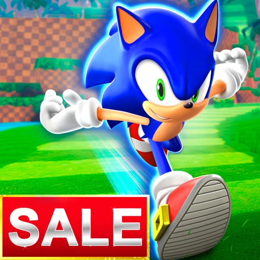 Sonic Speed Simulator on Roblox - Characters racing through Green Hill Zone in 2026