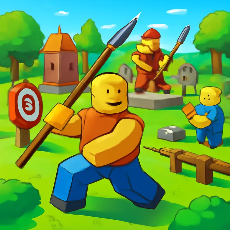 Spear Training Roblox - Guides, Codes & Tips illustration - All Spear Training Guides & Articles