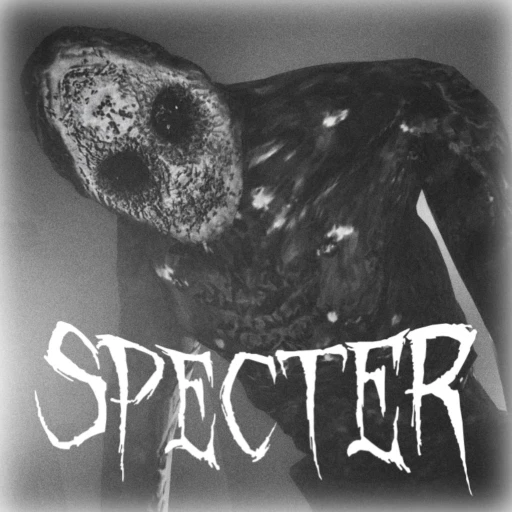 Full equipment spread in Specter showing EMF reader, spirit box, thermometer, UV light, and camera