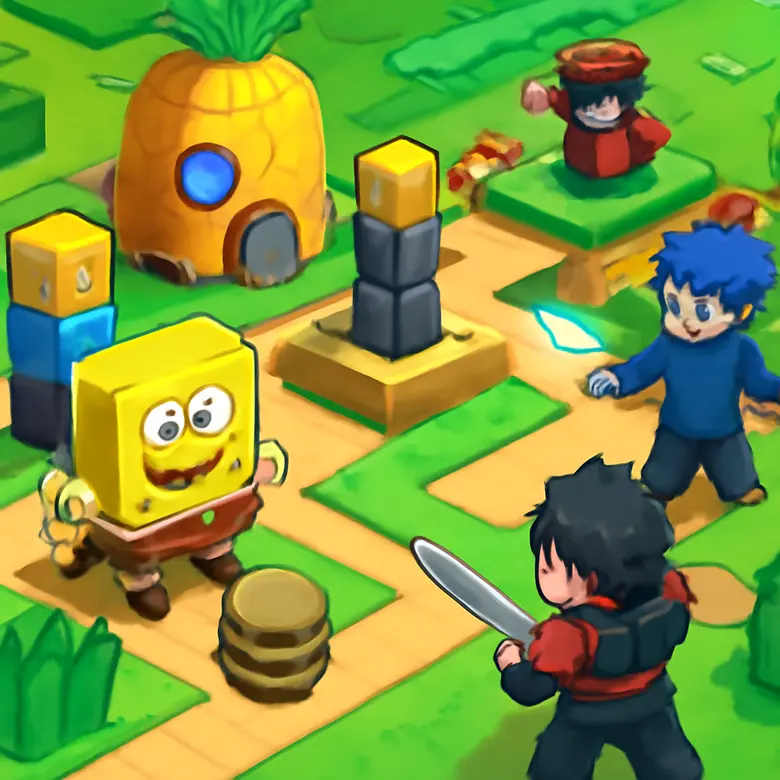 SpongeBob Tower Defense vs Anime Defenders  — Which Roblox Game Is Better? illustration - Gameplay — What Do You Actually Do?