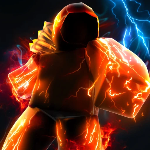 Super Power Fighting Simulator Codes for April 2026 showing a powerful Roblox character surrounded by energy