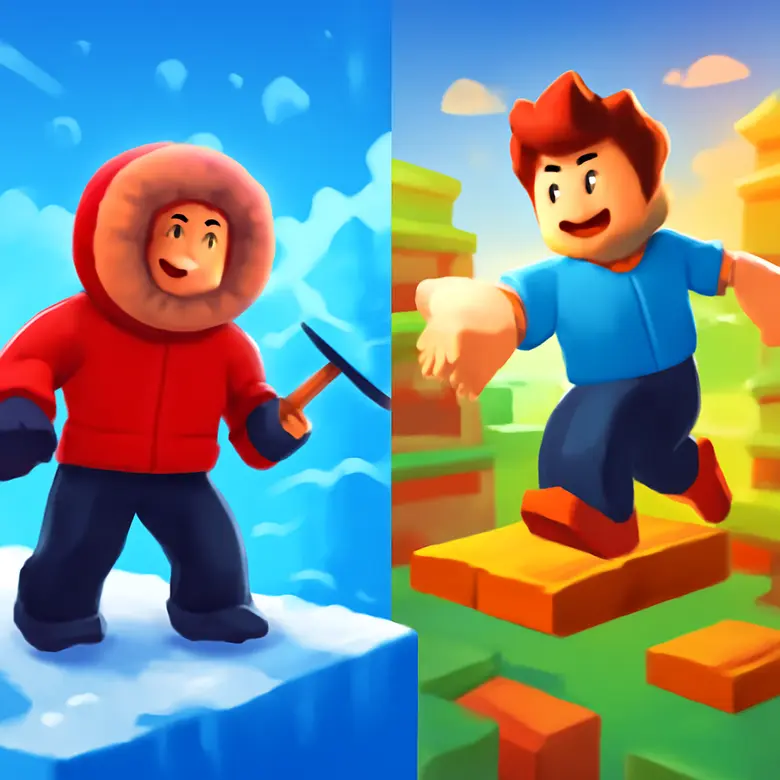 Survive Cold for Brainrots vs Parkour for Brainrots  -- Which Roblox Game Is Better? gameplay illustration - Quick Stats: Survive Cold vs Parkour at a Glance
