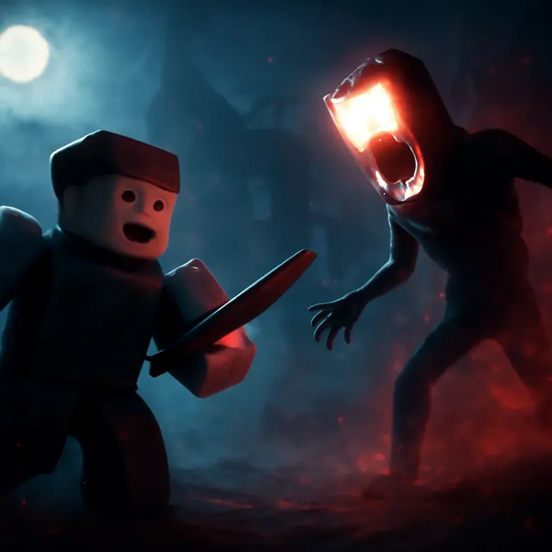 The Mimic vs DOORS  -- Which Roblox Game Is Better? strategy illustration - Horror Style: Atmospheric Dread vs Entity Jump Scares