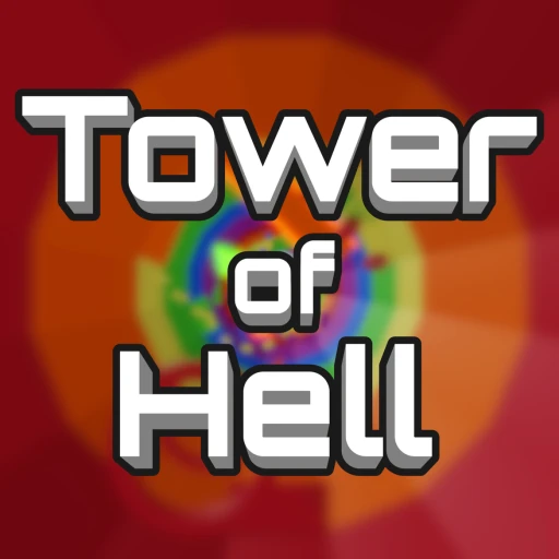 Tower of Hell Pro Tower with gold border showing harder obby sections