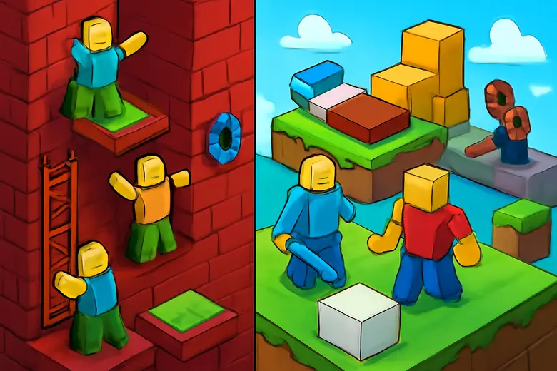 Tower of Hell vs BedWars  — Which Roblox Game Is Better? illustration - Core Mechanics Compared