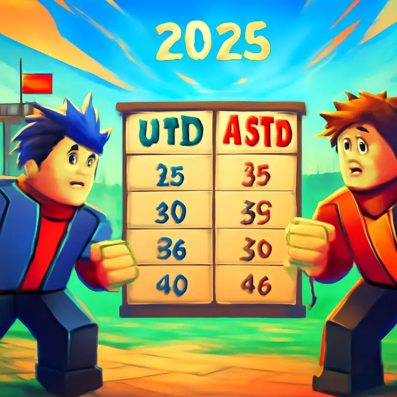 Ultimate Tower Defense vs All Star Tower Defense in 2026: The Definitive Comparison gameplay illustration - Quick Stats Comparison Table: UTD vs ASTD in 2026