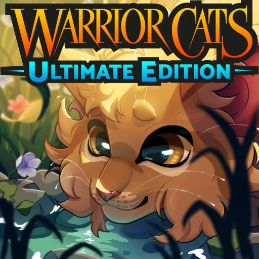 Warrior Cats Ultimate Edition (WCUE) codes for August 2026 showing a warrior cat character in the forest territory