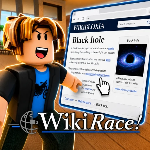 WikiRace! Roblox game
