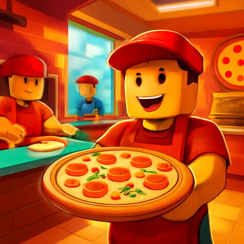 Work at a Pizza Place Roblox - Guides, Codes & Tips gameplay illustration - About Work at a Pizza Place