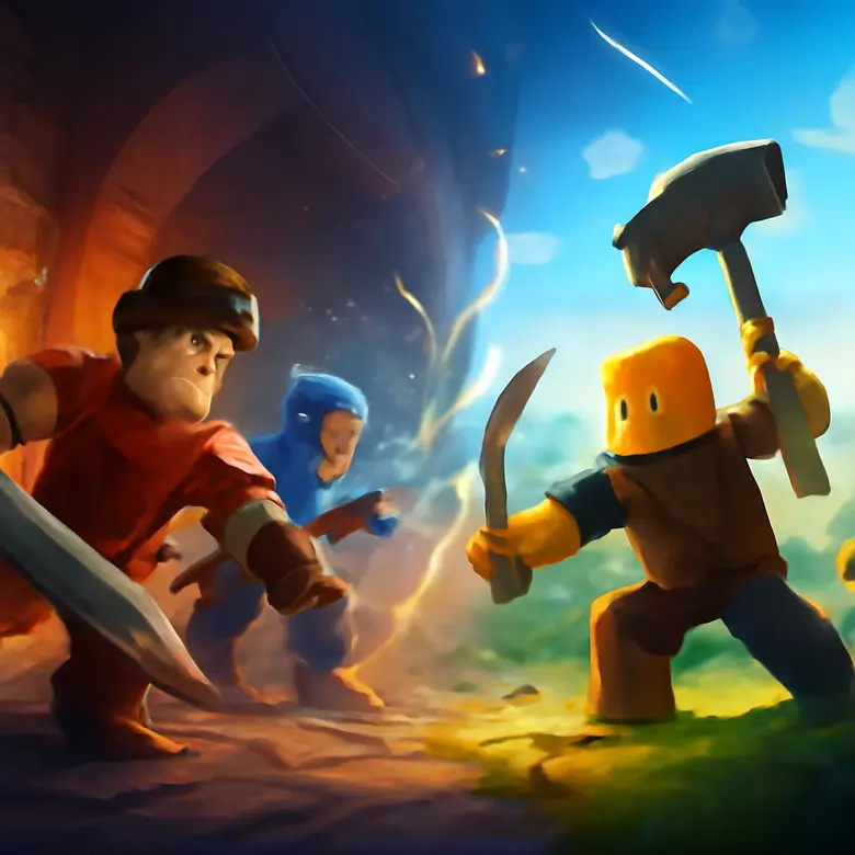 World Fighters vs Dungeon Hunters  -- Which Roblox Game Is Better? strategy illustration - Progression -- How Does Each Game Keep You Playing?