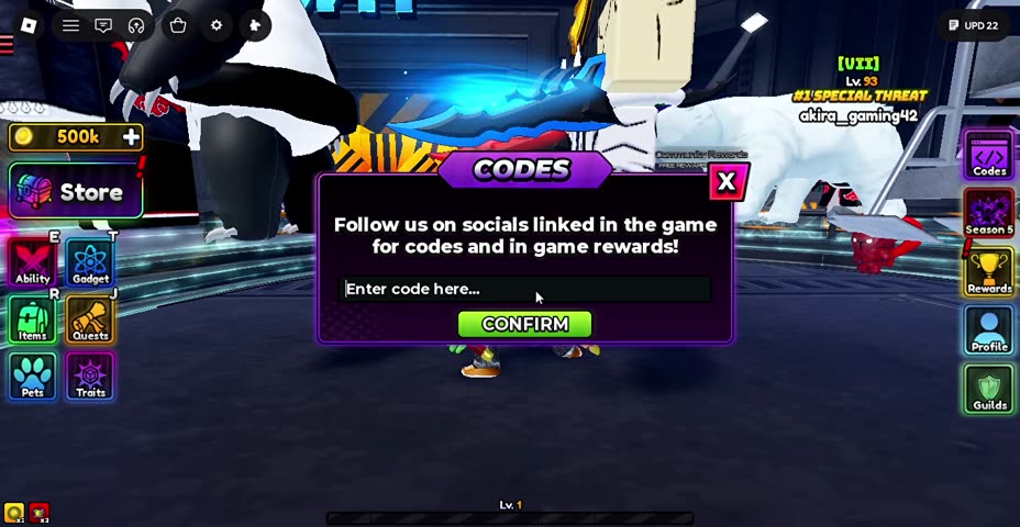 MajesticHotfixes code redeemed in Anime Apocalypse